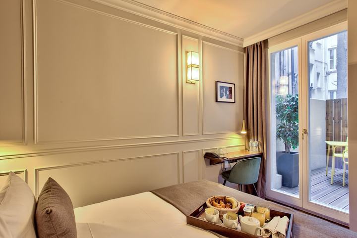 Plateau servi en chambre