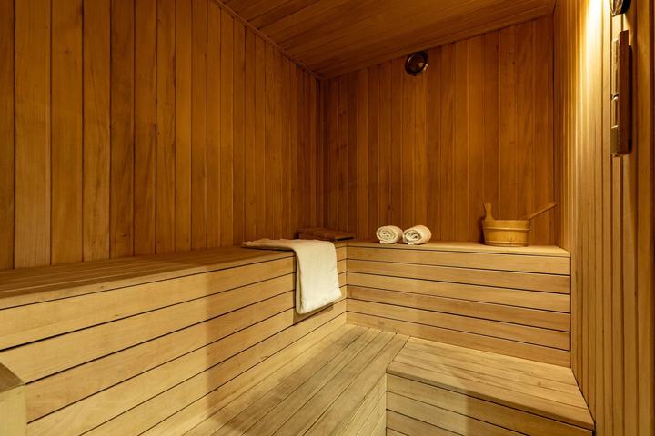 Sauna et salle de fitness de Maison Barbès